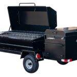 Meadow Creek CD108 Caterer's Delight Trailer With Optional Rib Rack on PR60