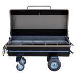 Meadow Creek PR60G Pig Roaster With Optional 8 Inch Casters on S