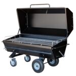 Meadow Creek PR60G Pig Roaster With Optional 8 Inch Casters on S