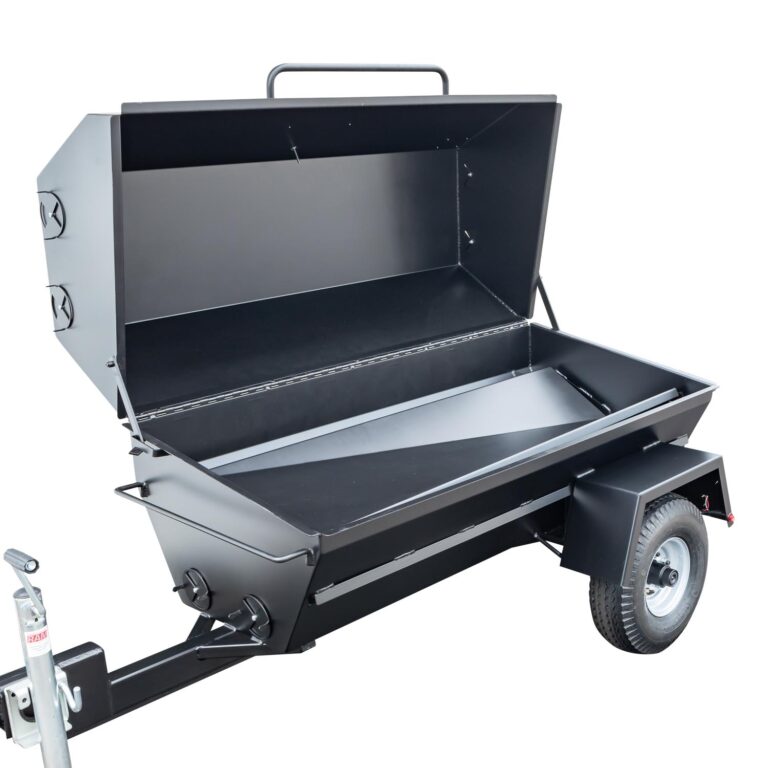 Drip Pan in Meadow Creek PR60T Pig Roaster Trailer