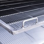 Sliding Stainless Steel Grates on TS1000 With Optional Stainless Steel Exterior Shelves