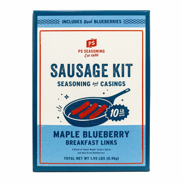 PS Seasoning Maple Blueberry Breakfast Links Sausage Kit