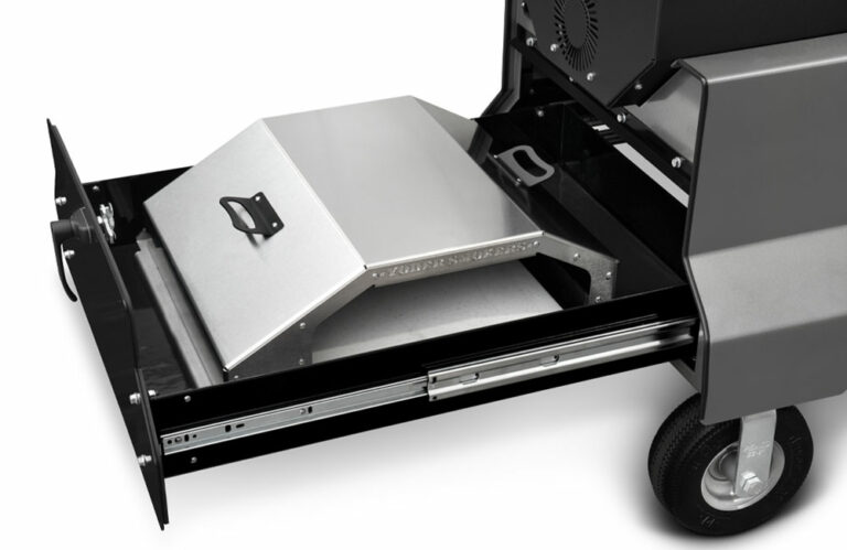 Competition Cart with Storage Drawer for the Yoder Smokers YS640S Competition Pellet Cooker