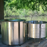 Bayou Classic Stainless Stockpot With Basket
