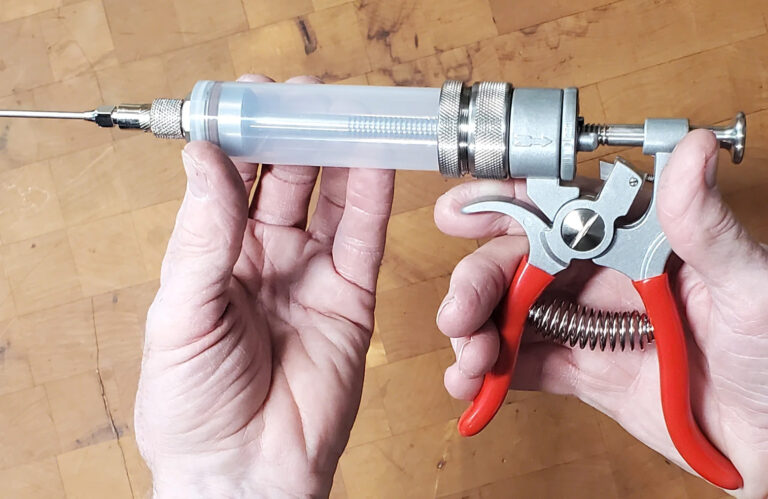 SpitJack MAGNUM Pistol Grip Meat Injector
