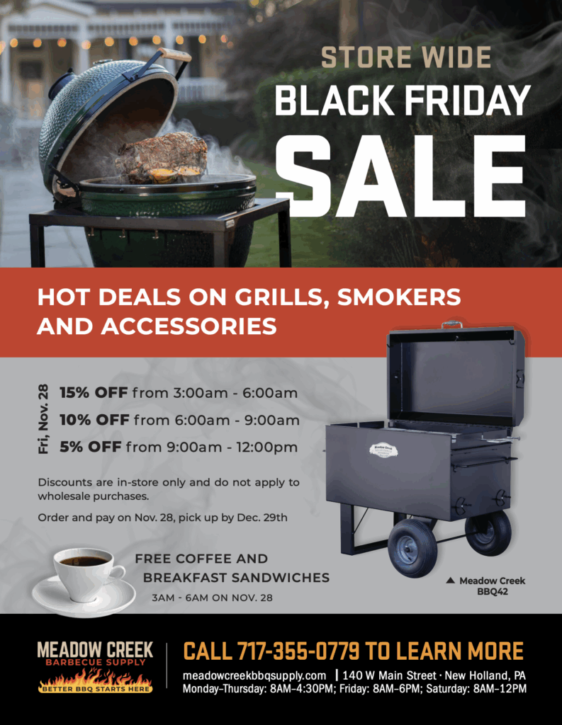 Meadow Creek BBQ Black Friday Sale 2025