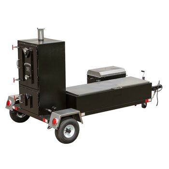 Meadow Creek BX50T Cabinet Smoker Trailer