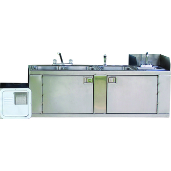 Meadow Creek 4-Bowl Cleanup Sink (Trailer Mounted)