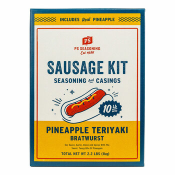 PS Seasoning Pineapple Teriyaki Bratwurst Sausage Kit