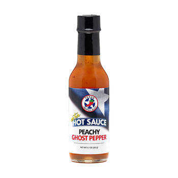 Texas Pepper Jelly Peachy Ghost Pepper Hot Sauce