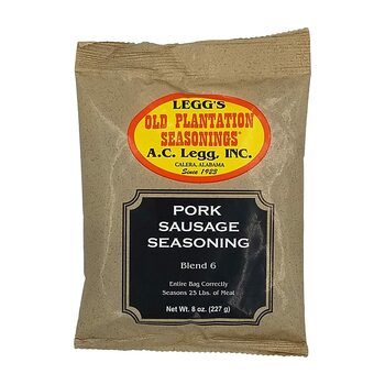 Legg’s Pork Sausage Seasoning – Blend 6