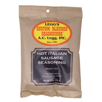 Legg’s Hot Italian Sausage Seasoning – Blend 103