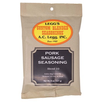 Legg’s Pork Sausage Seasoning – Blend 10